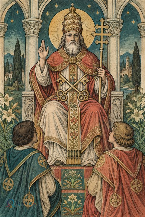 Quenway The Hierophant card illustration