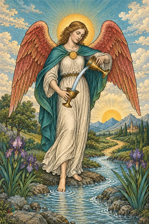 Quenway Temperance card illustration